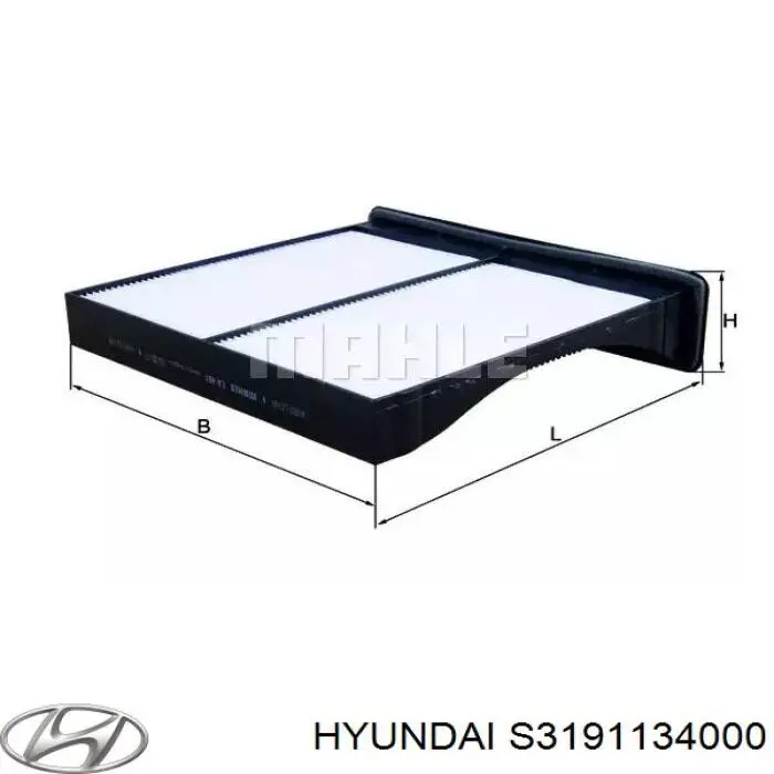 Купити S3191134000 Hyundai/Kia Фільтр-відстійник палива грубої очистки