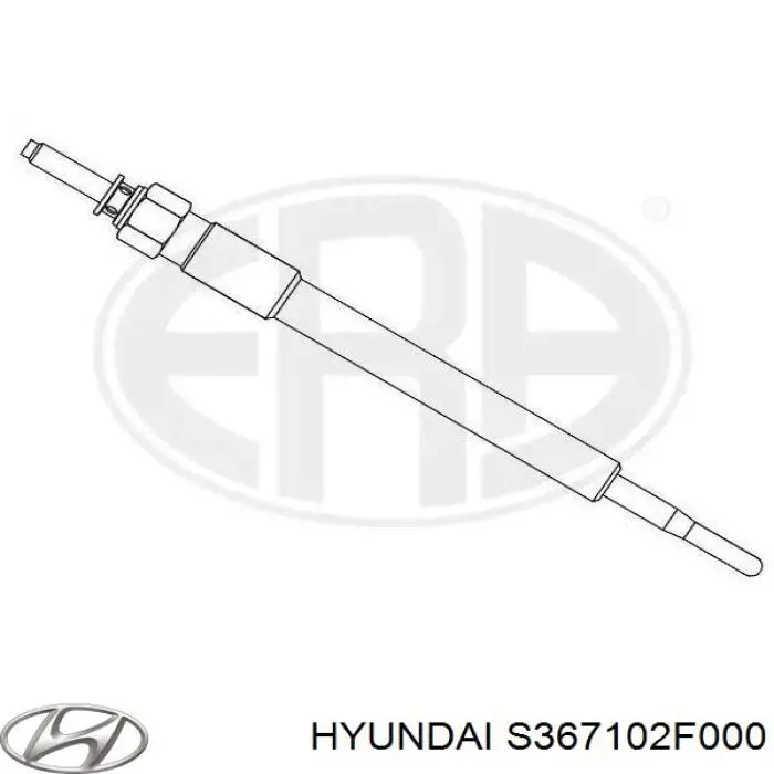 Свічка накалу S367102F000 Hyundai/Kia