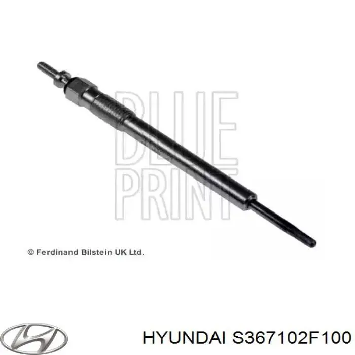 Свічка накалу S367102F100 Hyundai/Kia