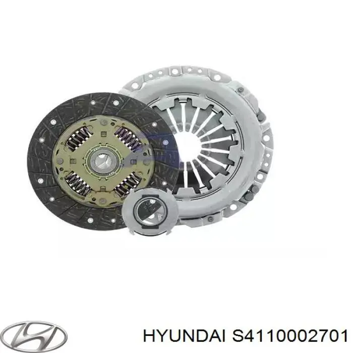 Купити S4110002701 Hyundai/Kia Диск зчеплення