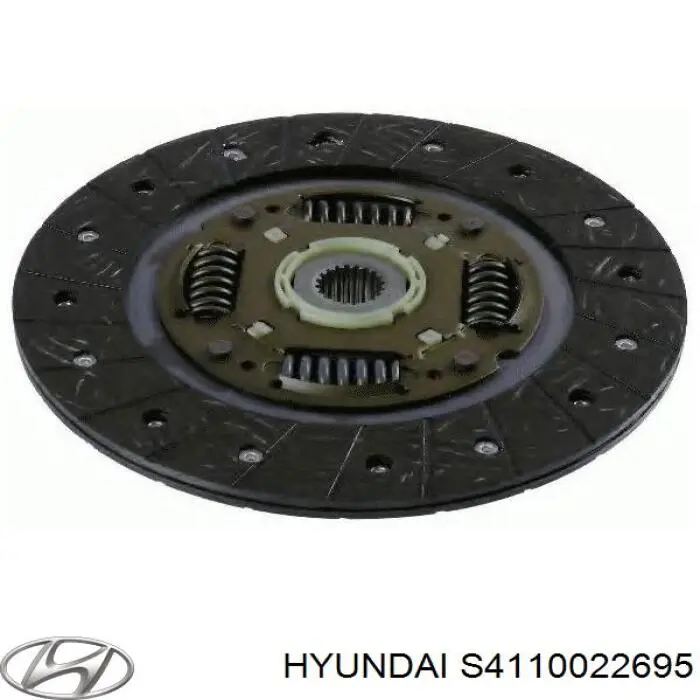 Диск зчеплення S4110022695 Hyundai/Kia