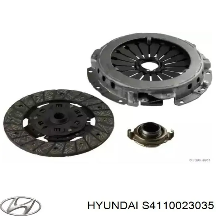 S4110023035 Hyundai/Kia диск зчеплення