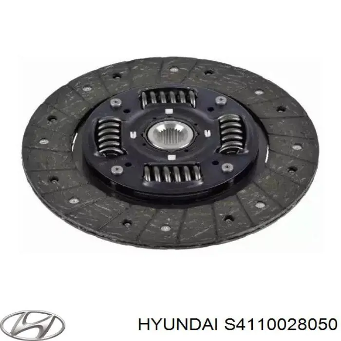 Диск зчеплення S4110028050 Hyundai/Kia