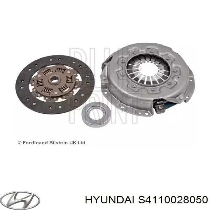 Диск зчеплення ведений Hyundai/Kia S4110028050