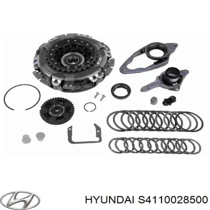 Купити S4110028500 Hyundai/Kia Диск зчеплення
