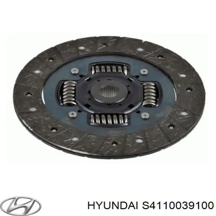 Зчеплення Hyundai/Kia S4110039100 ціна, від 75.22 USD