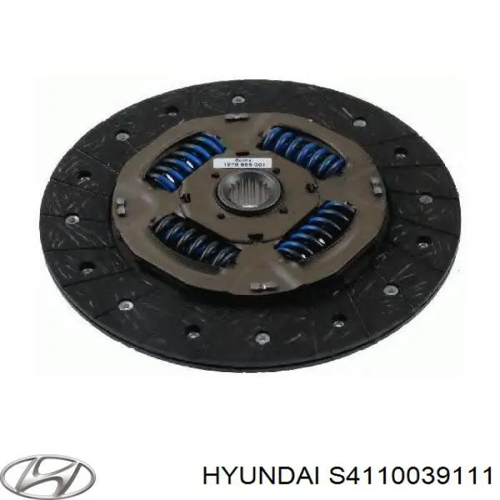 Купити S4110039111 Hyundai/Kia Диск зчеплення