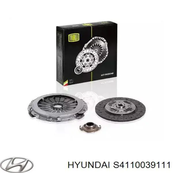 S4110039111 Hyundai/Kia диск зчеплення