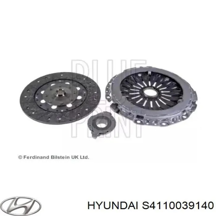 Зчеплення Hyundai/Kia S4110039140 ціна, від 51.16 USD