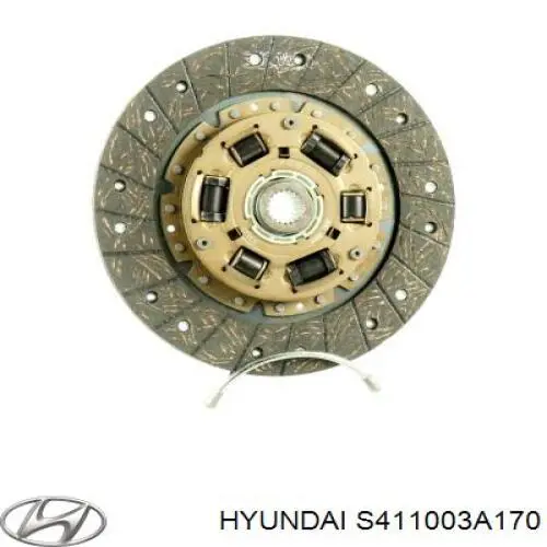 Зчеплення Hyundai/Kia S411003A170 ціна, від 70.78 USD