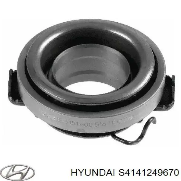 Вижимний підшипник Hyundai/Kia S4141249670 ціна, від 16.96 USD