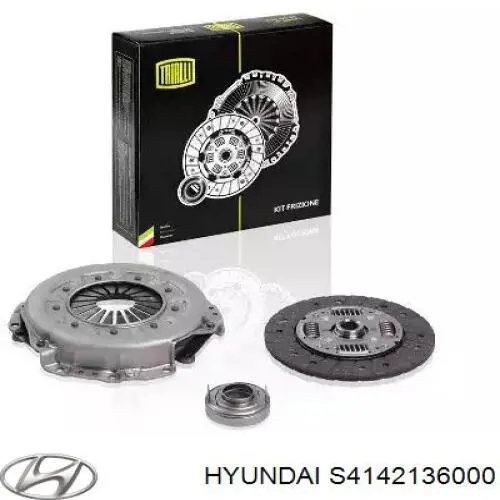 Підшипник вижимний зчеплення S4142136000 Hyundai/Kia