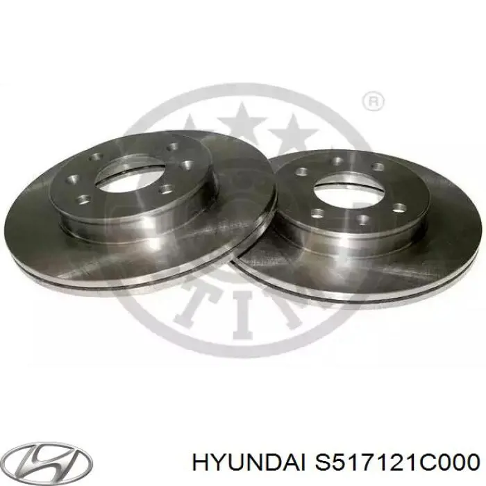 Купити S517121C000 Hyundai/Kia Ротор гальмівний