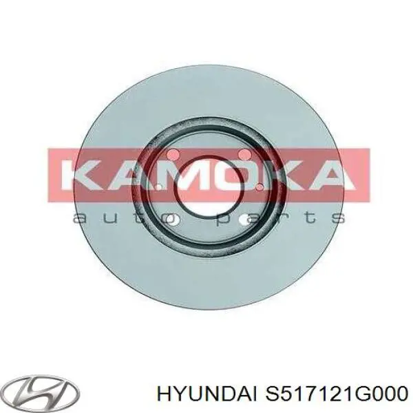 Диск гальмівний передній S517121G000 Hyundai/Kia