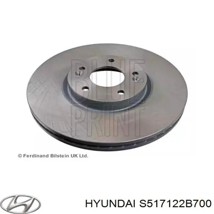Купити S517122B700 Hyundai/Kia Ротор гальмівний