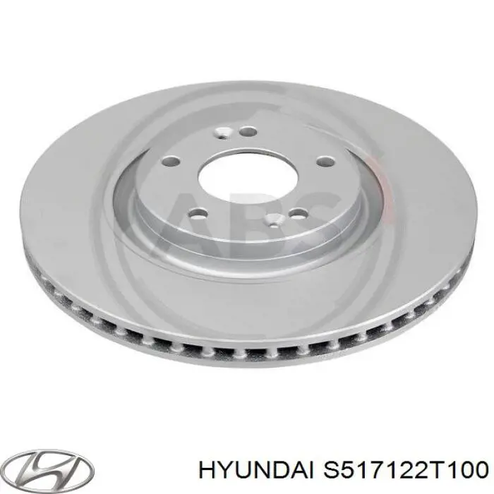 Купити S517122T100 Hyundai/Kia Ротор гальмівний