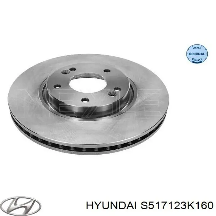 Купити S517123K160 Hyundai/Kia Ротор гальмівний