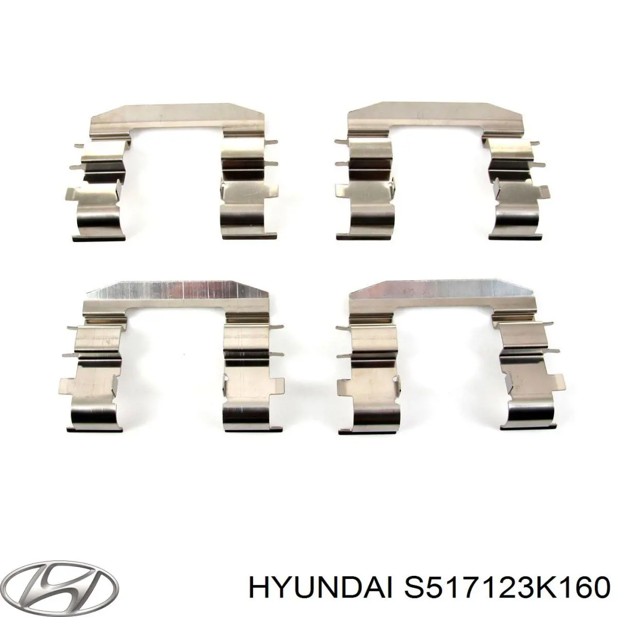 Гальмівні диски передні S517123K160 Hyundai/Kia