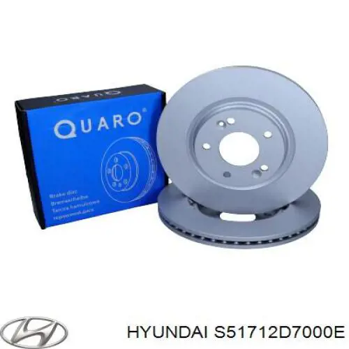 Купити S51712D7000E Hyundai/Kia Ротор гальмівний