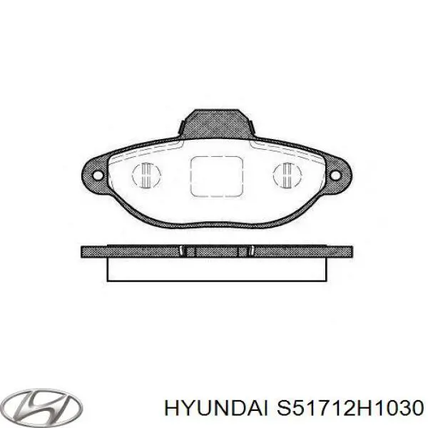 Гальмівні диски передні S51712H1030 Hyundai/Kia