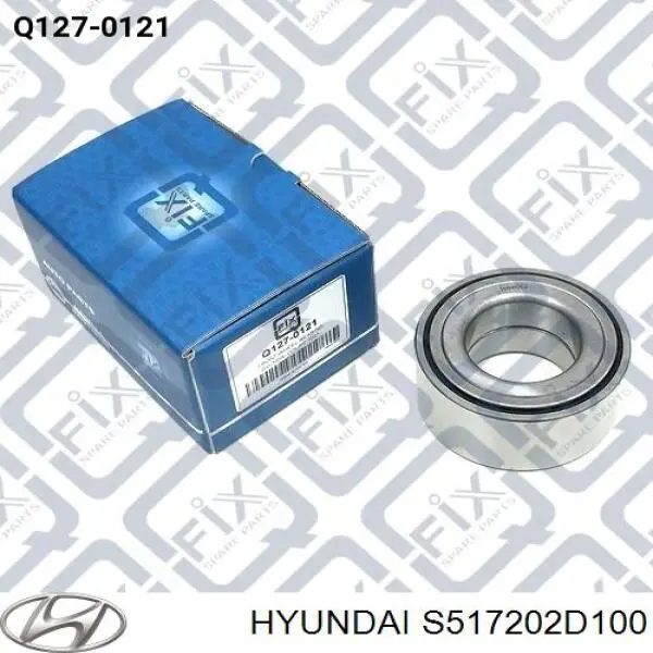 Підшипник ступиці S517202D100 Hyundai/Kia