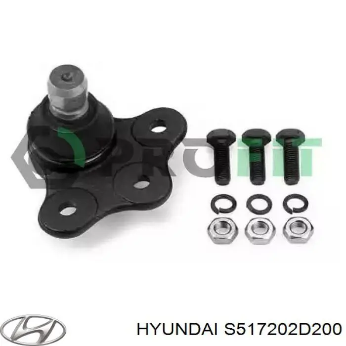 Купити S517202D200 Hyundai/Kia Підшипник ступиці передньої