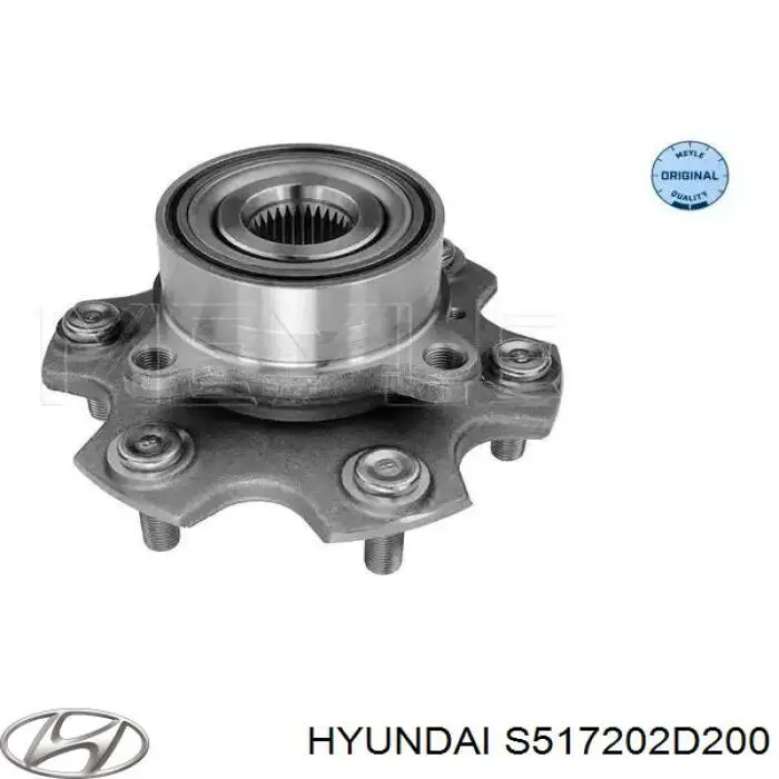 Підшипник ступиці S517202D200 Hyundai/Kia