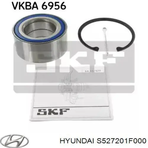 Підшипник маточини задньої Hyundai/Kia S527201F000 ціна, від 24.57 USD