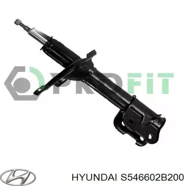 S546602B200 Hyundai/Kia амортизатор передній, правий