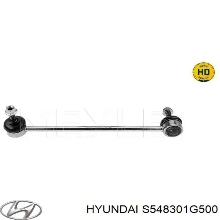 S548301G500 Hyundai/Kia стійка стабілізатора переднього, ліва