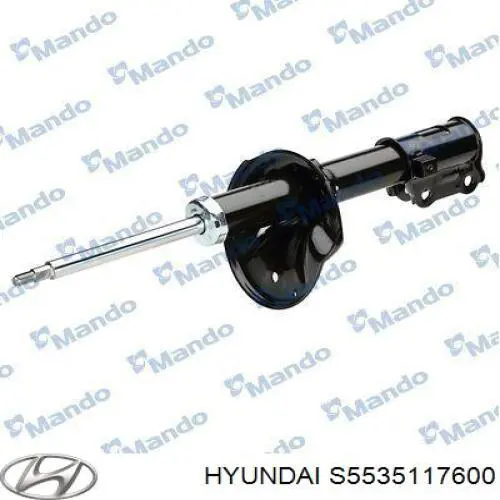 Амортизатор задній, лівий Hyundai/Kia S5535117600 ціна, від 37.62 USD