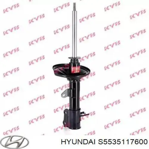 Купити S5535117600 Hyundai/Kia Амортизатор задній, лівий