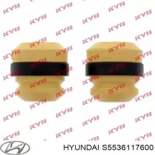 Амортизатор задній, правий S5536117600 Hyundai/Kia