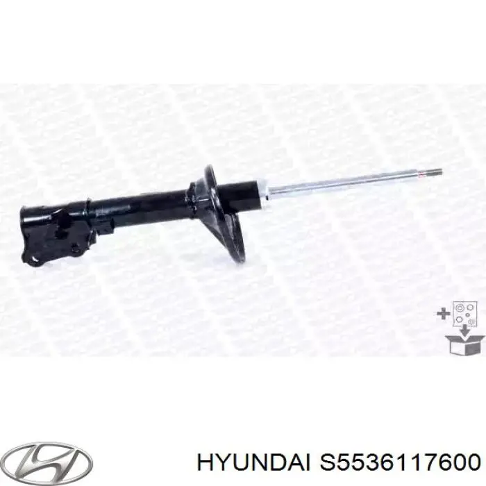 Амортизатор задній, правий S5536117600 Hyundai/Kia
