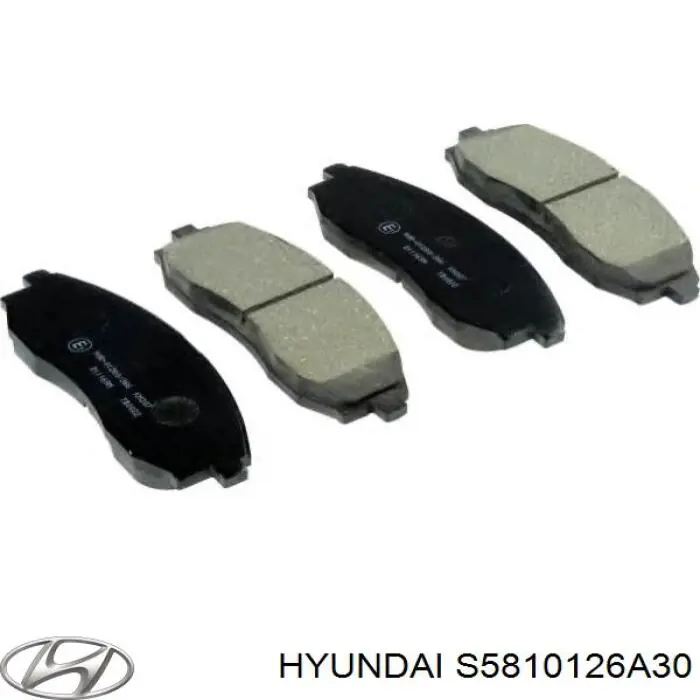 Гальмівні колодки Hyundai/Kia S5810126A30 ціна, від 20.24 USD