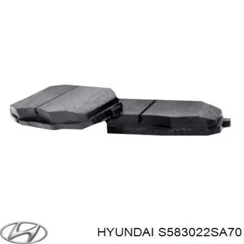 Задні гальмівні колодки Hyundai/Kia S583022SA70 ціна, від 18.39 USD