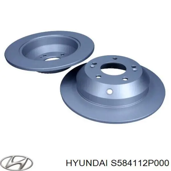 S584112P000 Hyundai/Kia Дискові гальма