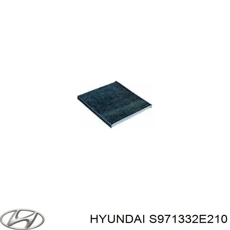 Купити S971332E210 Hyundai/Kia Фільтр салону вугільний