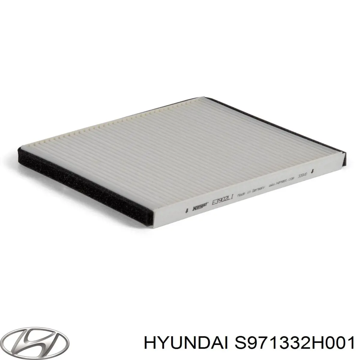 Купити S971332H001 Hyundai/Kia Фільтр салону вугільний