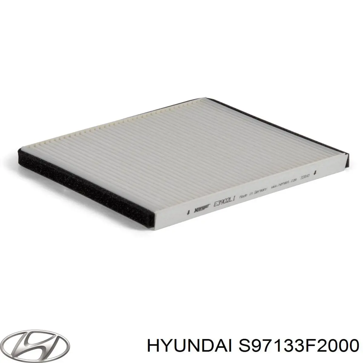 Купити S97133F2000 Hyundai/Kia Фільтр салону вугільний