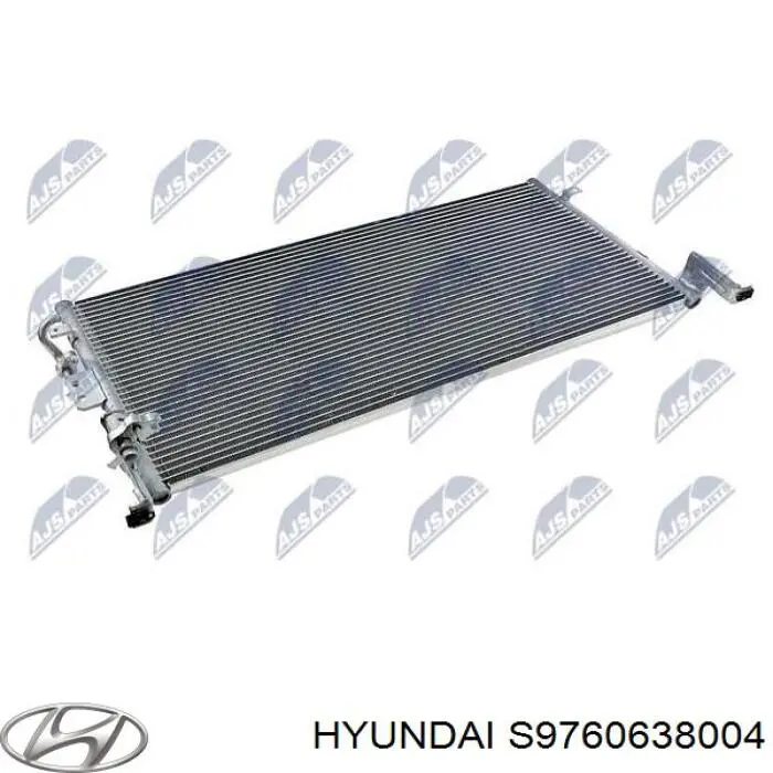 Купити S9760638004 Hyundai/Kia Радіатор системи охолодження кондиціонера