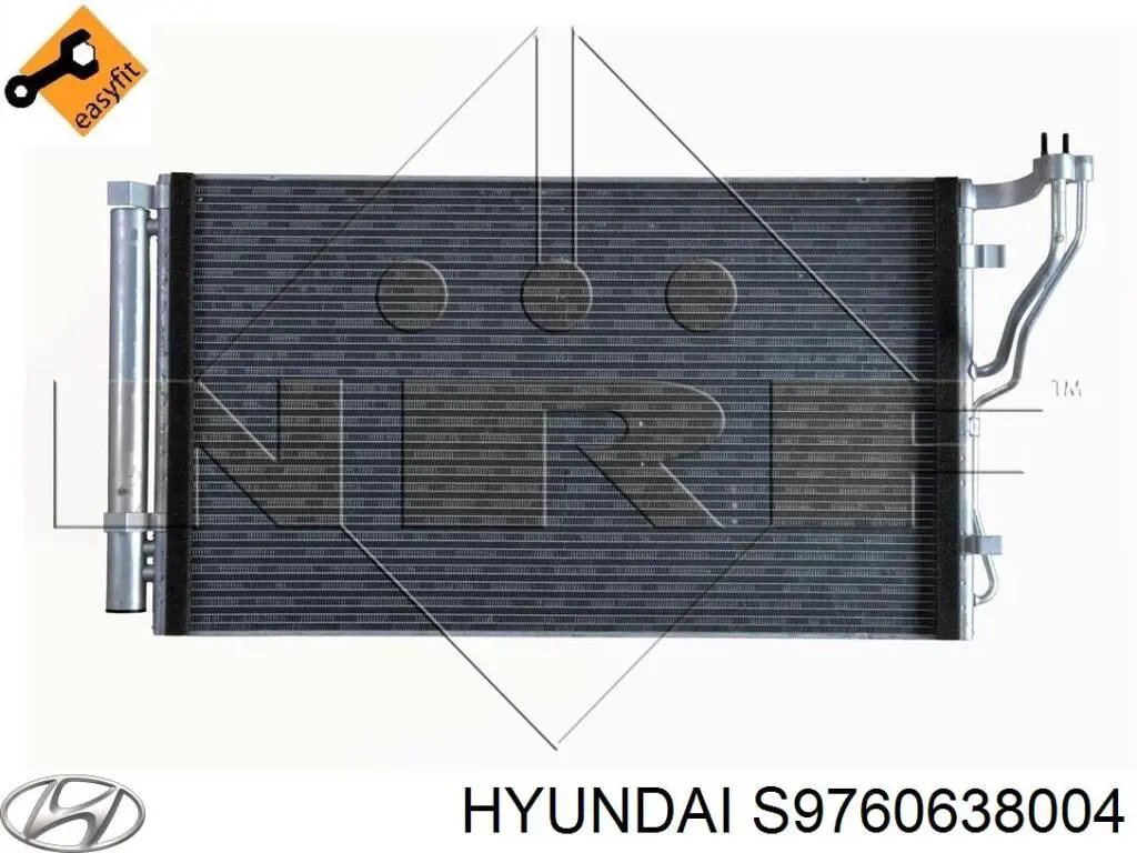 S9760638004 Hyundai/Kia Конденсатор