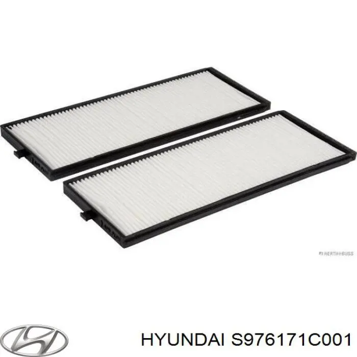 Купити S976171C001 Hyundai/Kia Фільтр салону вугільний