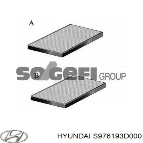 S976193D000 Hyundai/Kia фільтр салону