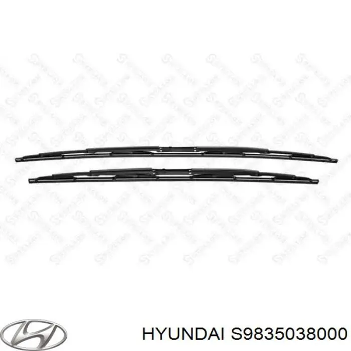 Щітка-двірник лобового скла, водійська S9835038000 Hyundai/Kia