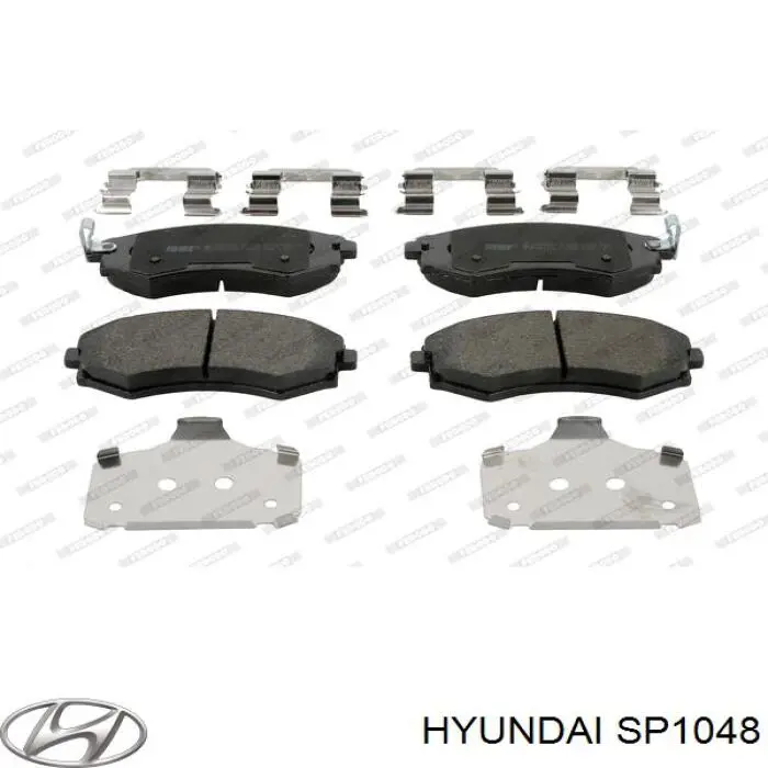SP1048 Hyundai/Kia Передні гальмівні колодки