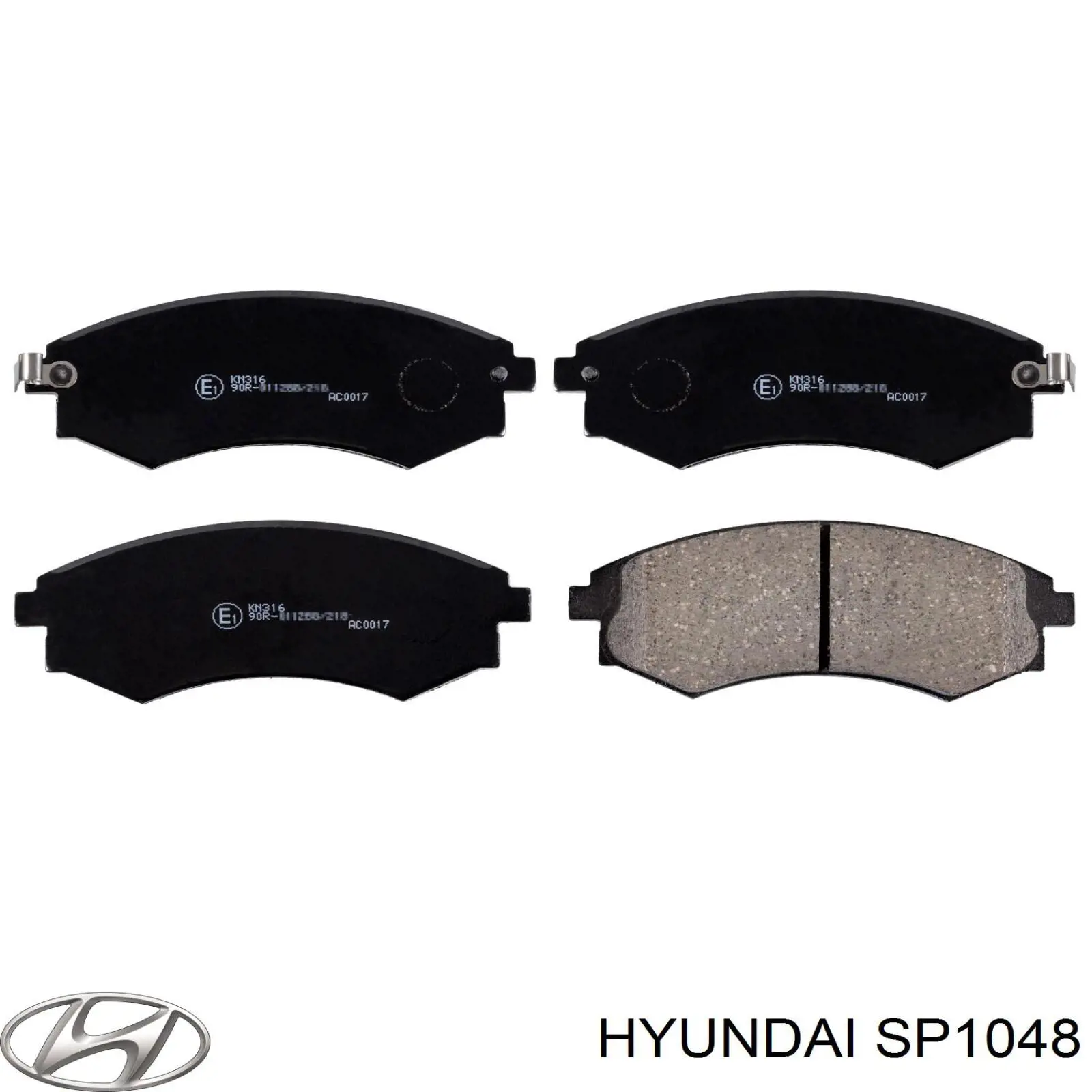 Передні тормозні колодки SP1048 Hyundai/Kia