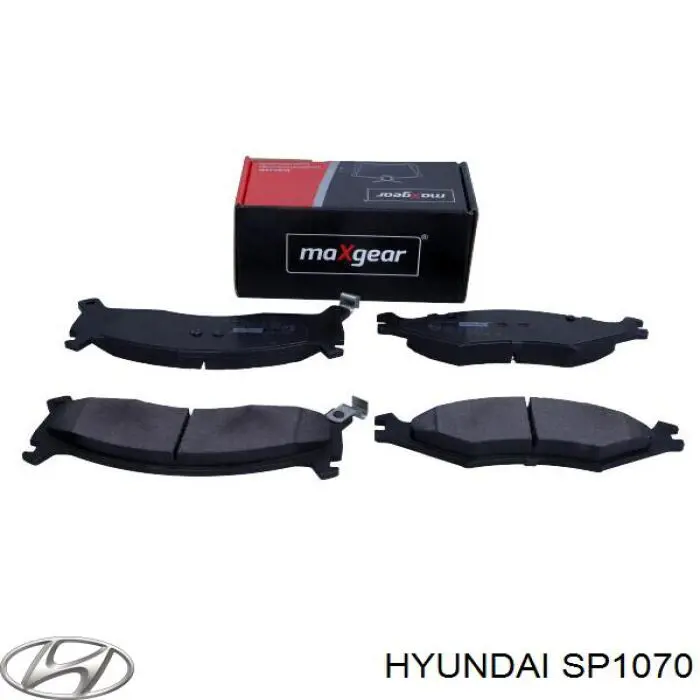 Купити SP1070 Hyundai/Kia Колодки гальмівні передні, дискові