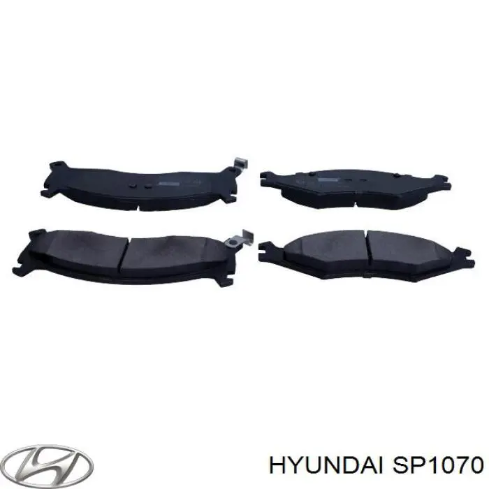 SP1070 Hyundai/Kia Передні гальмівні колодки