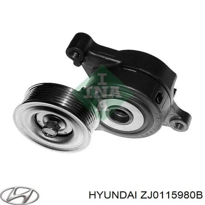 Натягувач приводного ременя ZJ0115980B Hyundai/Kia